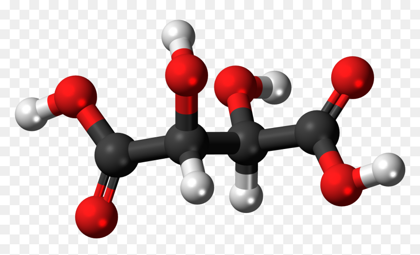 Meso Tartaric Acid 3d, HD Png Download - acid png