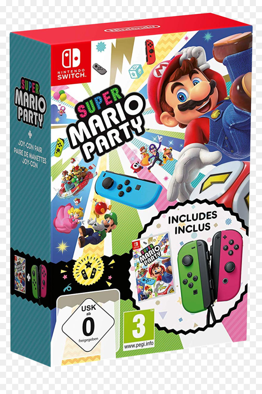 Mario Party Bundle Switch, HD Png Download - mario brick png