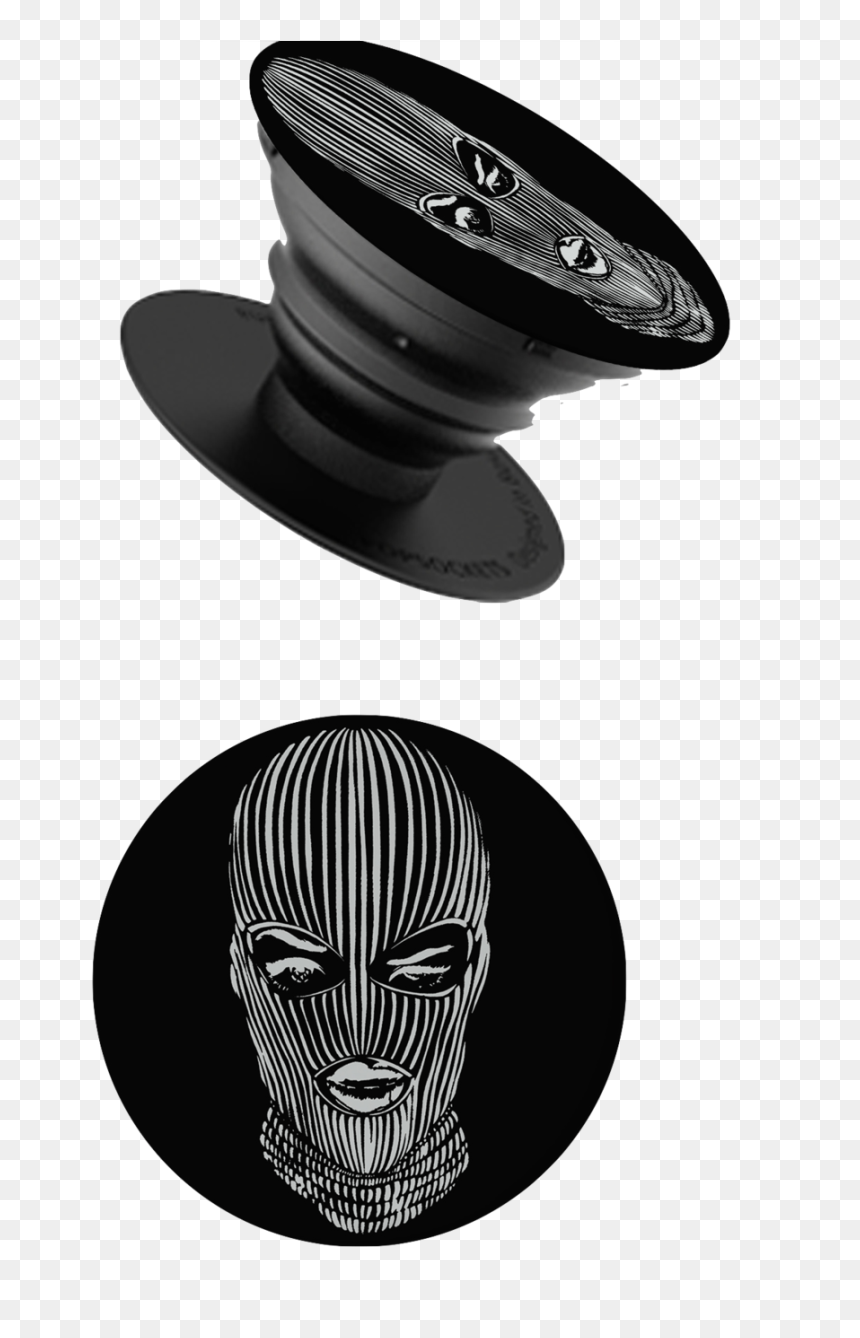 Popsocket Grip And Mount, HD Png Download - skull mask png