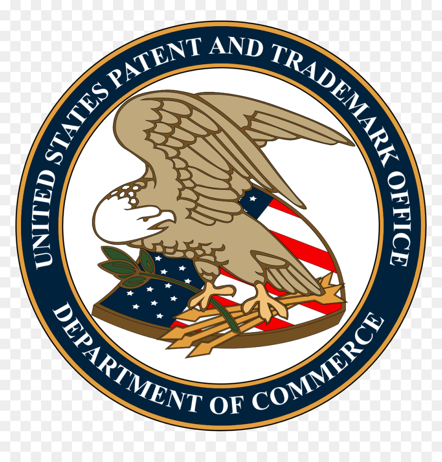 Patent And Trademark Office Logo, HD Png Download - registered symbol png