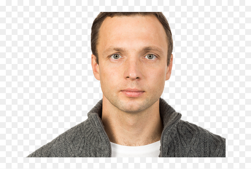 Hombre Joven De Frente, HD Png Download - person reading png