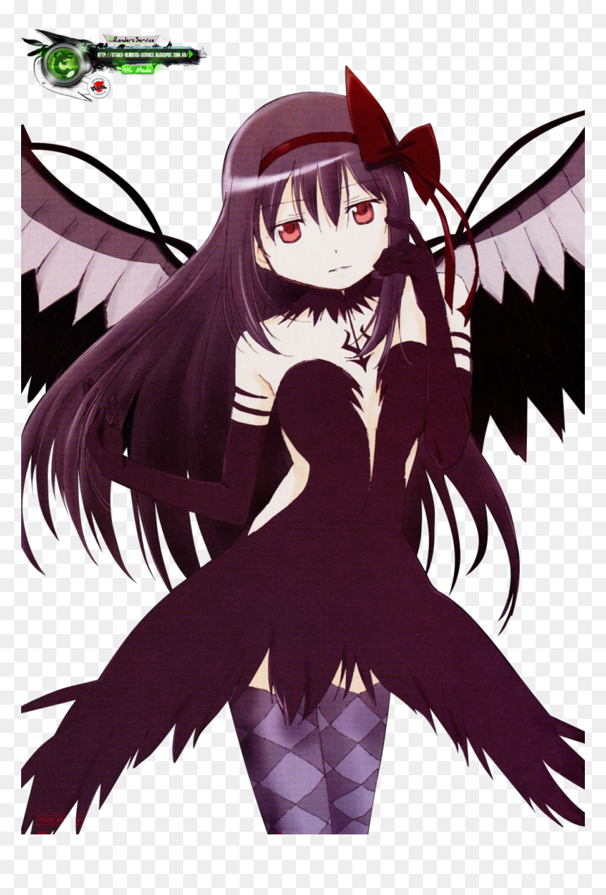 Madoka Magica Homura Demon, HD Png Download - kyubey png