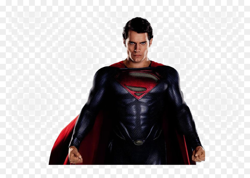 Superman Man Of Steel Png, Transparent Png - henry cavill png