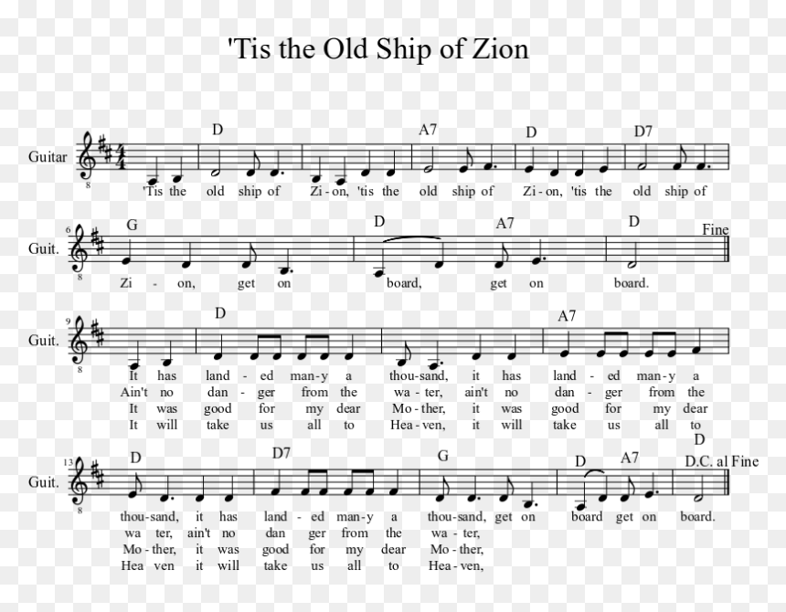 Sheet Music, HD Png Download - old ship png
