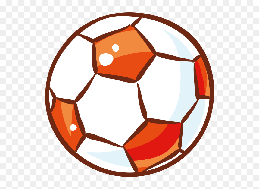 Stencil Of A Soccer Ball, HD Png Download - soccer ball outline png