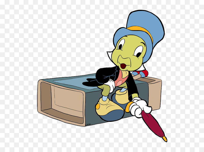 Jiminy Cricket In A Matchbox, HD Png Download - jiminy cricket png