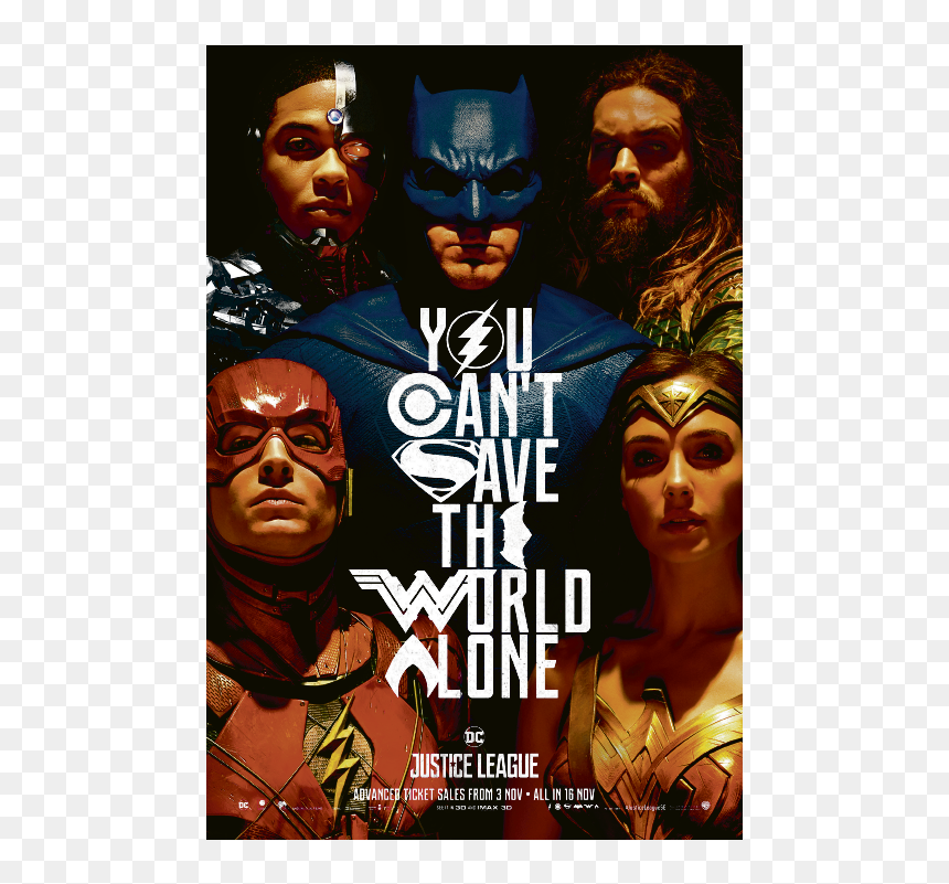 New Justice League Movie Poster, HD Png Download - henry cavill png