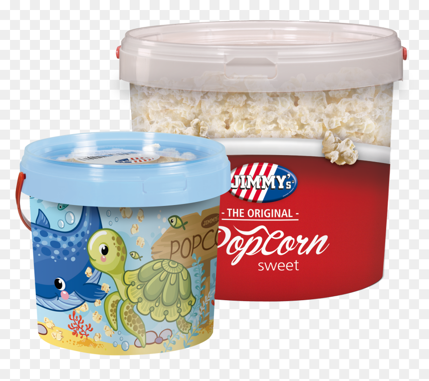 Jimmy's Popcorn, HD Png Download - popcorn bucket png