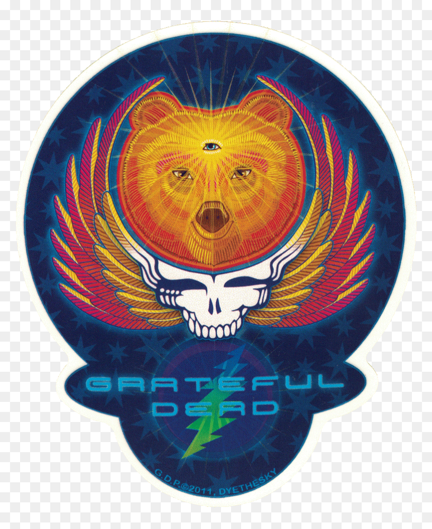 Grateful Dead, HD Png Download - dead face png