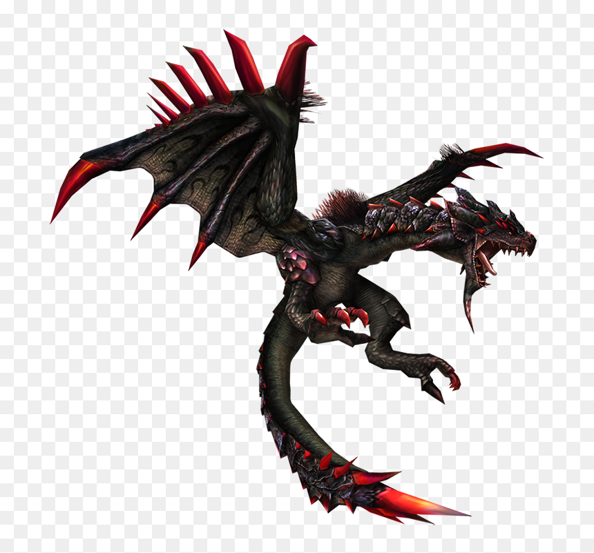 Monster Hunter Unknown, HD Png Download - realistic dragon png
