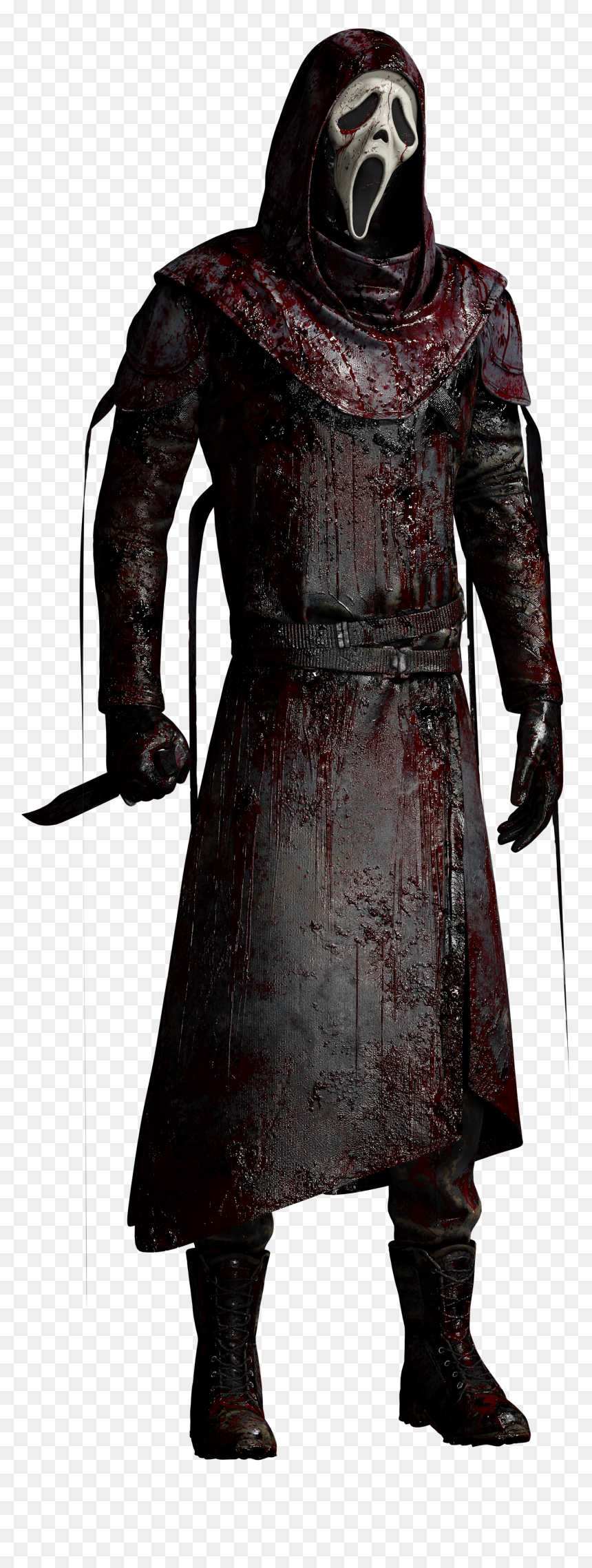Dead By Daylight Ghostface Costume, HD Png Download - dead face png
