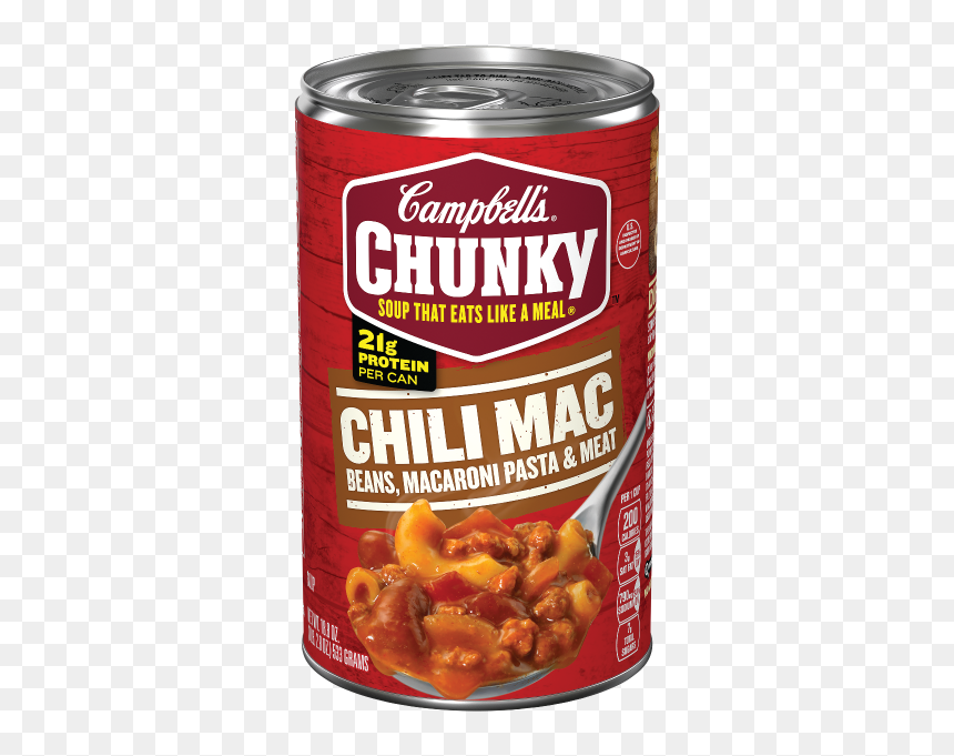 Campbell's Chili Mac Soup, HD Png Download - bowl of chili png