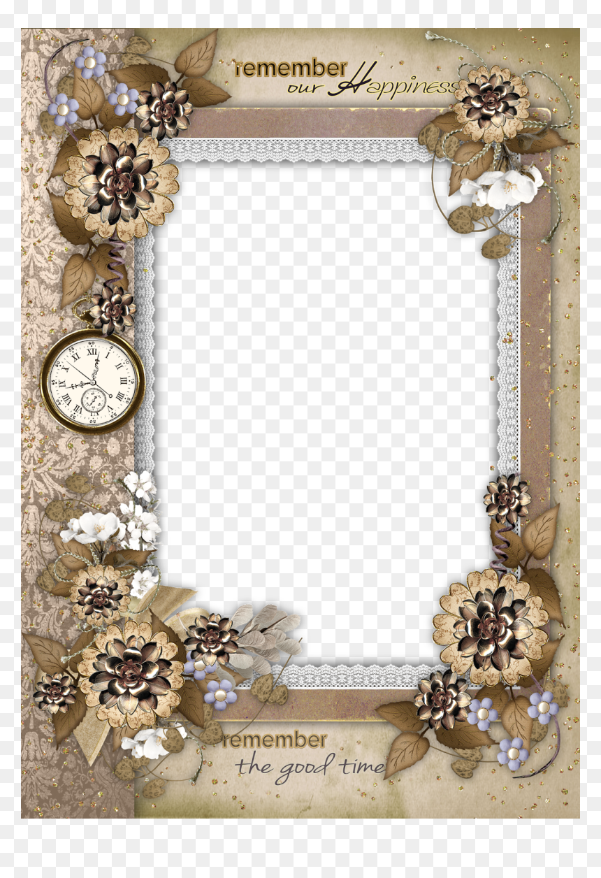 Png Transparent Picture Frame, Png Download - marco vintage png