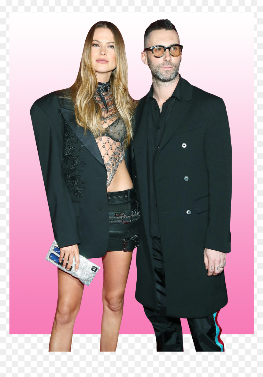 Behati Prinsloo And Adam Levine 2019, HD Png Download - adam levine png