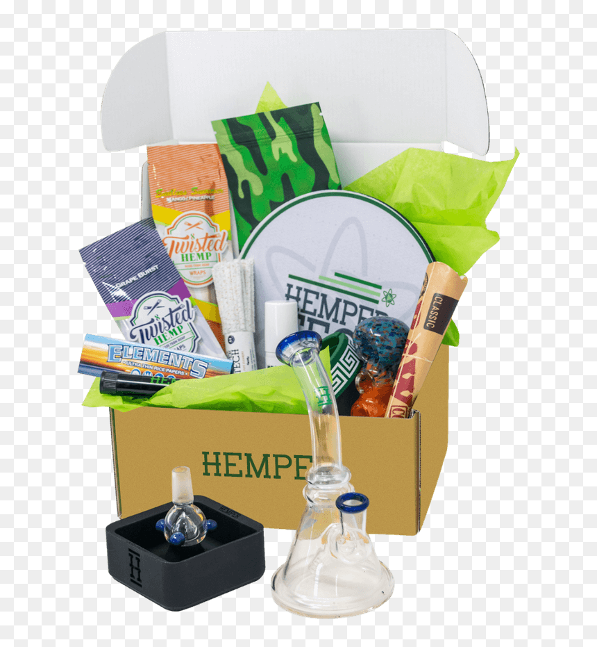 Gift Basket, HD Png Download - weed bong png