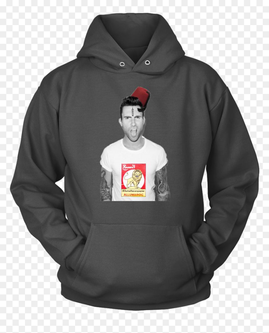 Polar Bear Hoodie, HD Png Download - adam levine png
