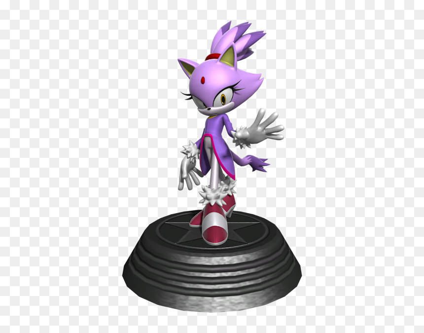 Figurine, HD Png Download - blaze the cat png