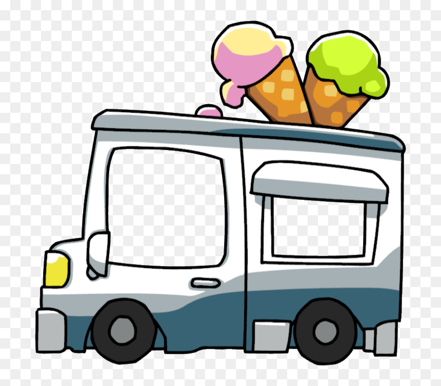Ice Cream Truck Transparent, HD Png Download - icee png