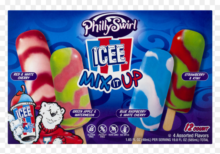 Phillyswirl Icee Mix It Up, HD Png Download - icee png