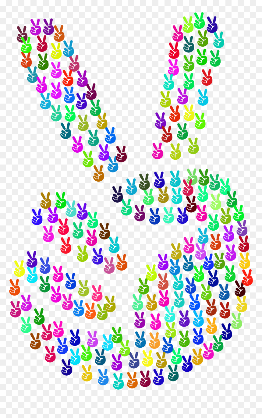 Hand Signal Peace Sign Images Free Clip Art, HD Png Download - peace hand png