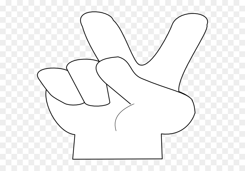 Illustration, HD Png Download - peace hand png