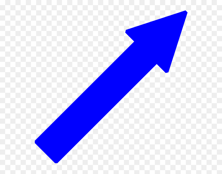 Clipart Blue Arrow, HD Png Download - straight arrow png