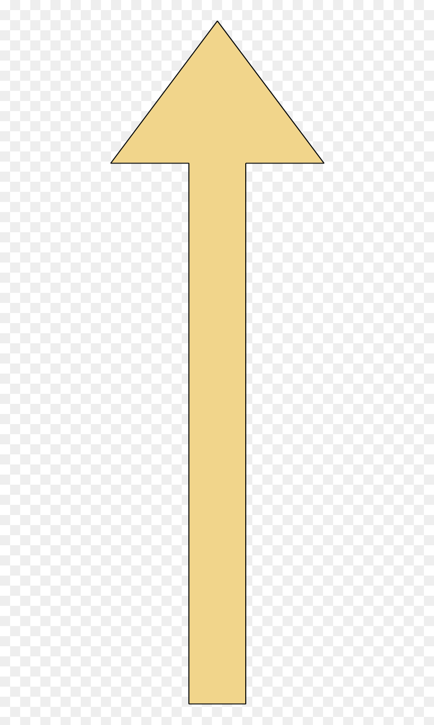 Sign, HD Png Download - straight arrow png