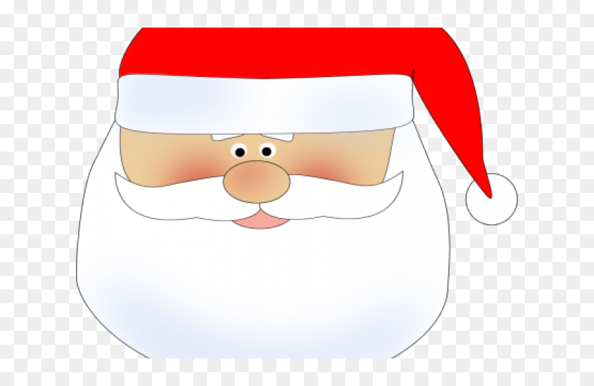 Illustration, HD Png Download - santa head png