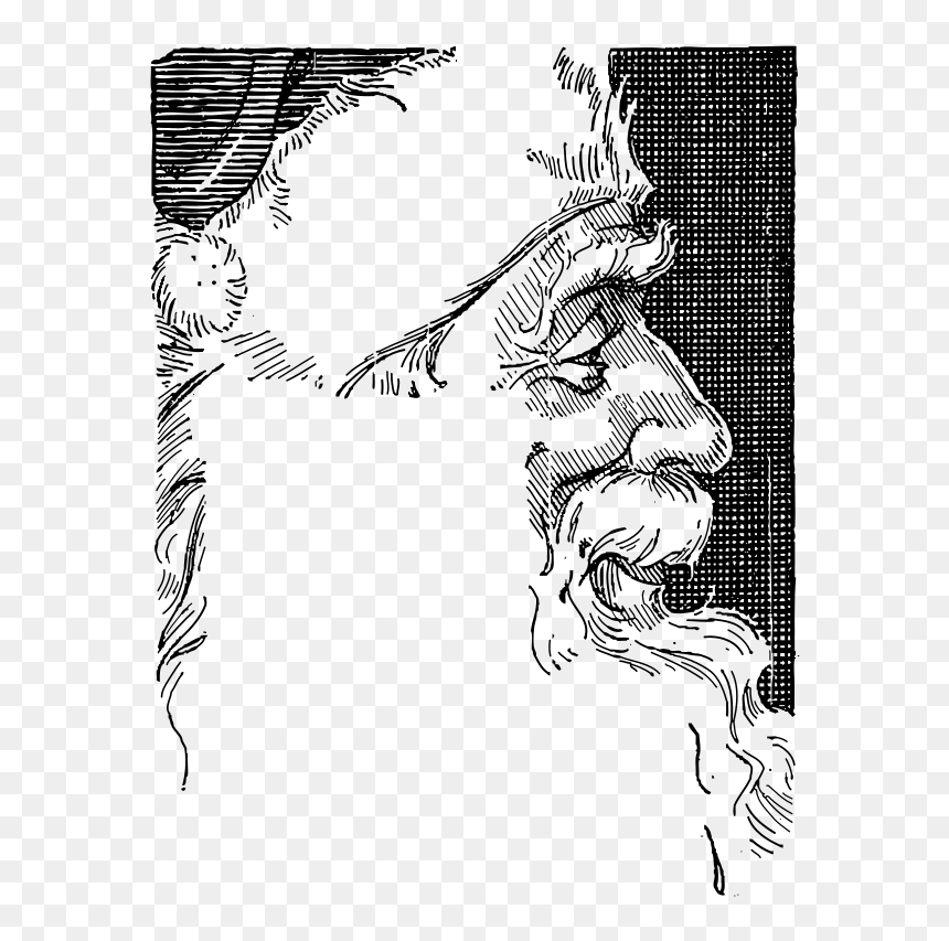 Illustration, HD Png Download - santa head png