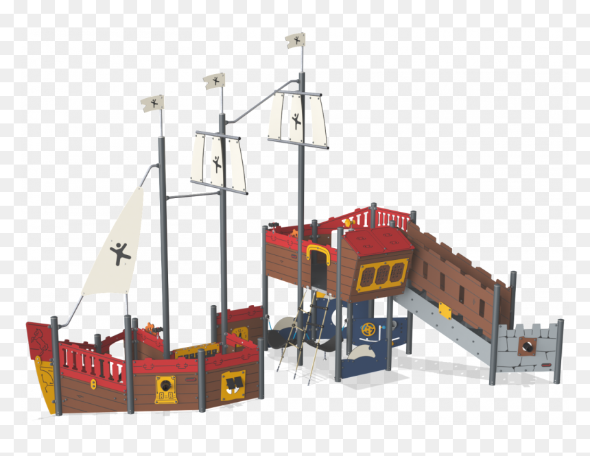 Construction Set Toy, HD Png Download - pirate boat png