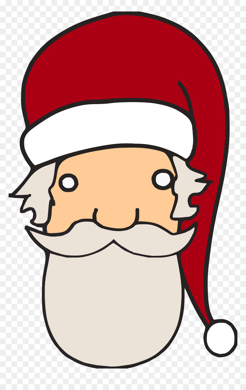 Clip Art, HD Png Download - santa head png