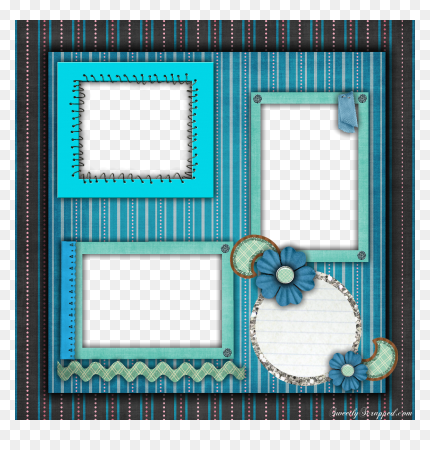 Design For Scrapbook Pages, HD Png Download - scrapbook elements png