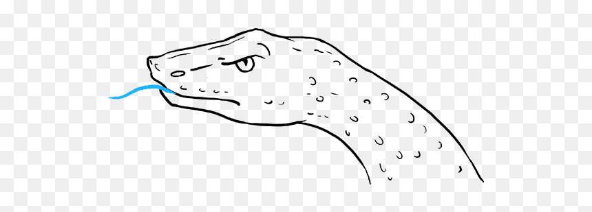 Drawing, HD Png Download - snake emoji png