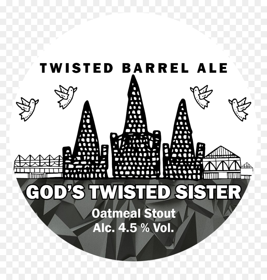 2018-godstwistedsister Keg - Beer, HD Png Download - twisted sister logo png
