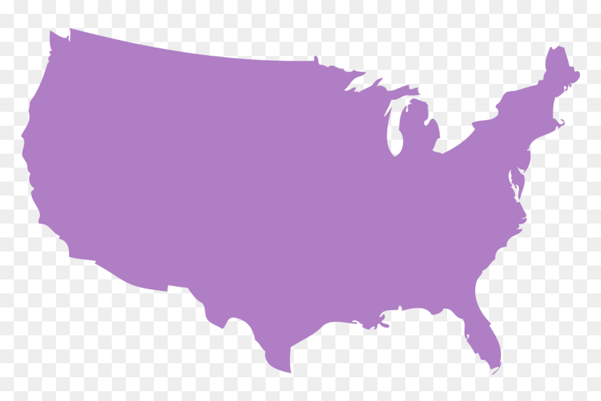 Black United States Silhouette, HD Png Download - march of dimes logo png