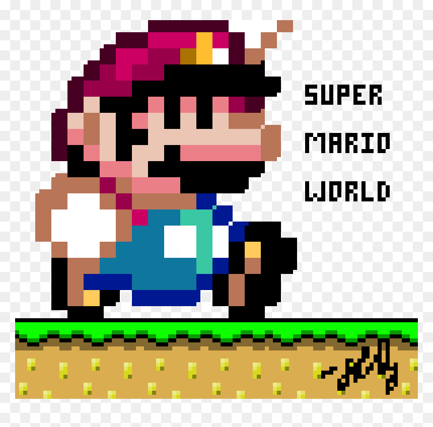 Mario Super Mario World, HD Png Download - super mario world logo png