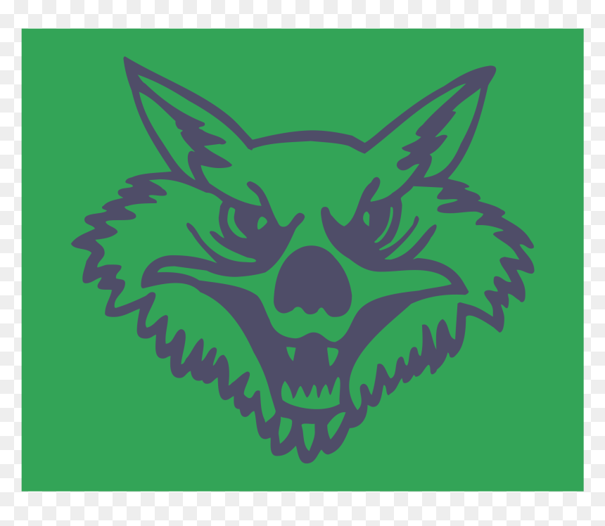 Skull, HD Png Download - wolf head logo png