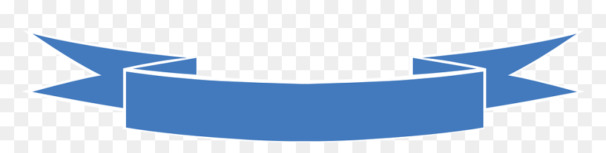 Blue Ribbon Vector Png, Transparent Png - ribbon logo png