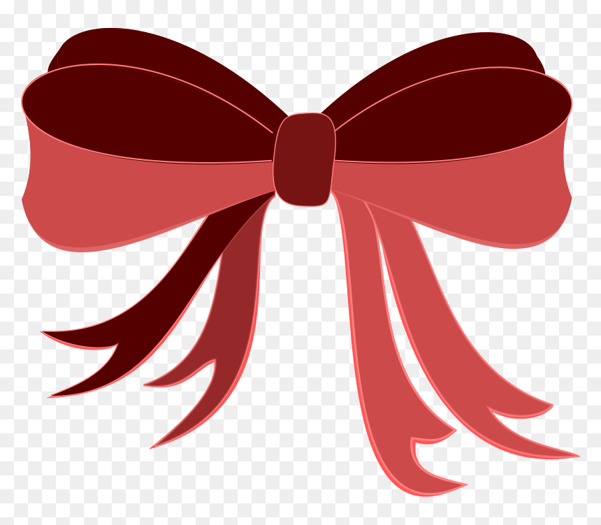 Christmas Bow, HD Png Download - ribbon logo png