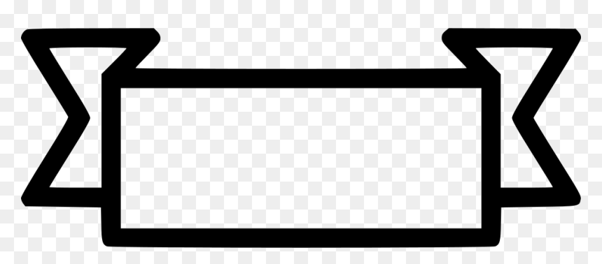 Ribbon Text Icon Png, Transparent Png - ribbon logo png