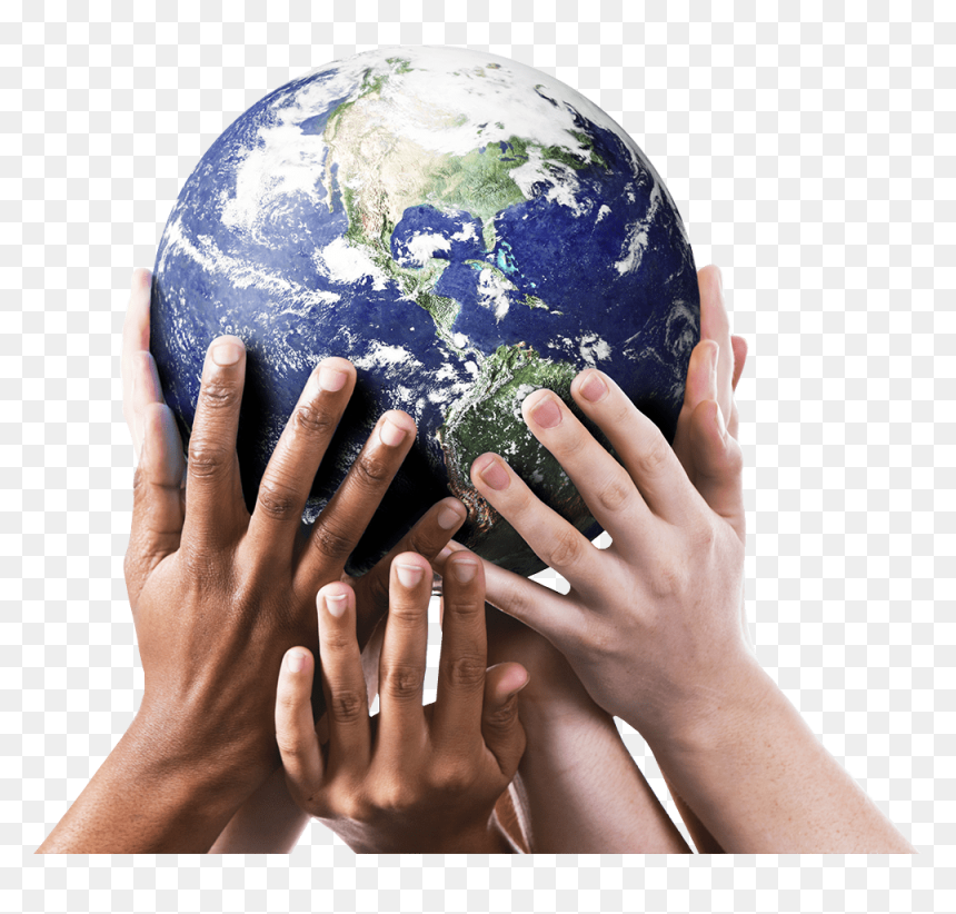 Global Hotel Systems - Earth In Hands Png, Transparent Png - earth png hd