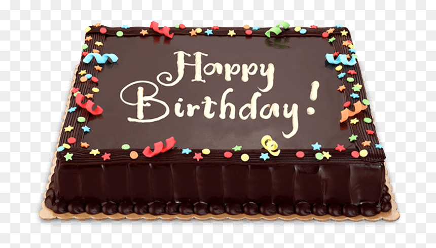 Buy Chocolate Dedication Cake Red Ribbon To Philippines - Chocolate Birthday Cake Png, Transparent Png - chocolate birthday cake png