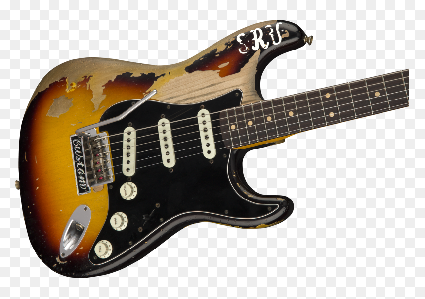 Fender Stratocaster Stevie Ray Vaughan, HD Png Download - gitar png