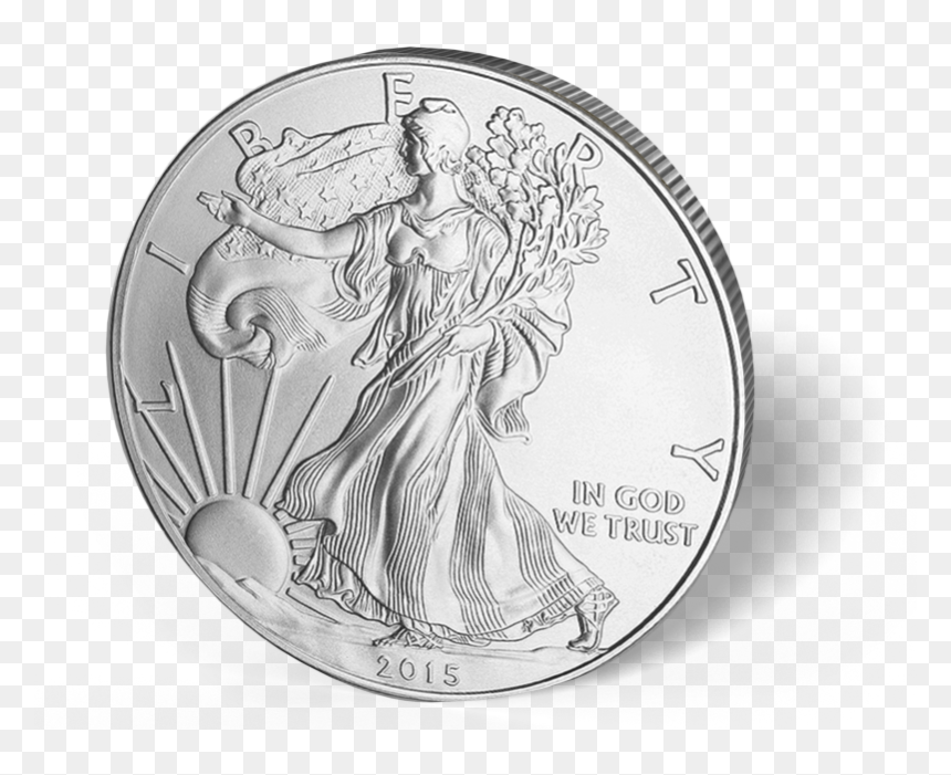 American Silver Coin Png Photos - Silver Coin Png File, Transparent Png - god lakshmi png