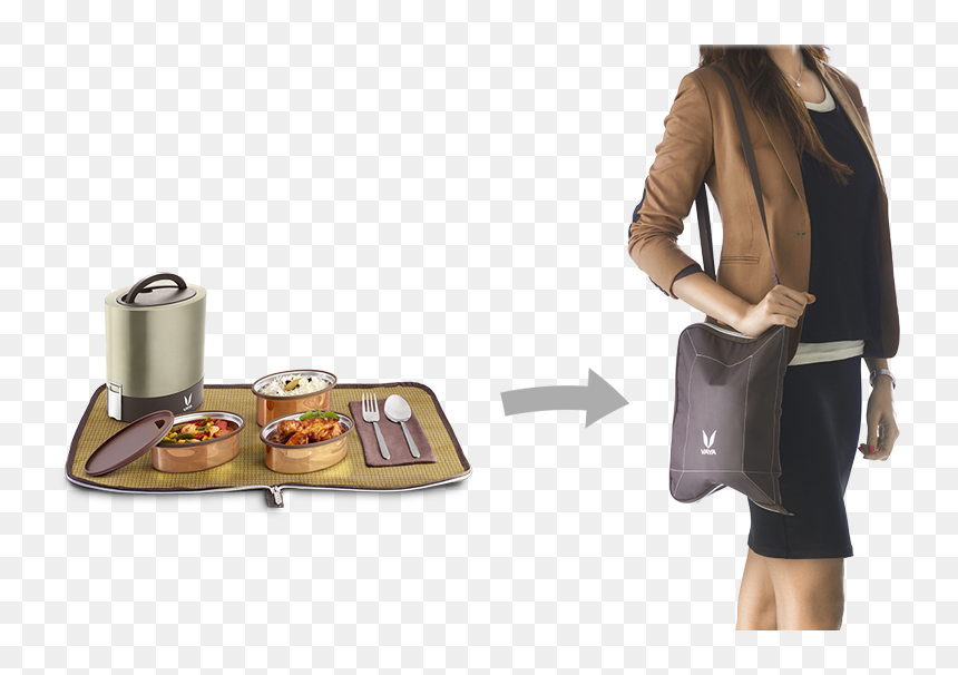 Lunch Box To Eating Mat, HD Png Download - tiffin box png