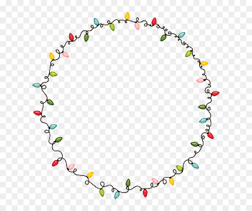 Transparent Garland Border Png - New Year Png, Png Download - tumblr border png