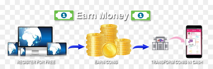 Coin, HD Png Download - like share subscribe png
