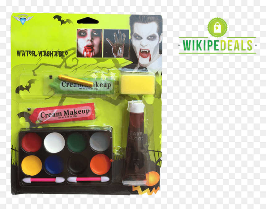 Bloody Halloween Makeup Kit - Fictional Character, HD Png Download - makeup kit png