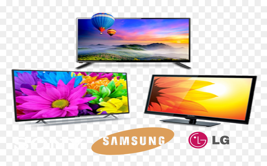 Lcd And Led Tv Service, HD Png Download - samsung led tv png