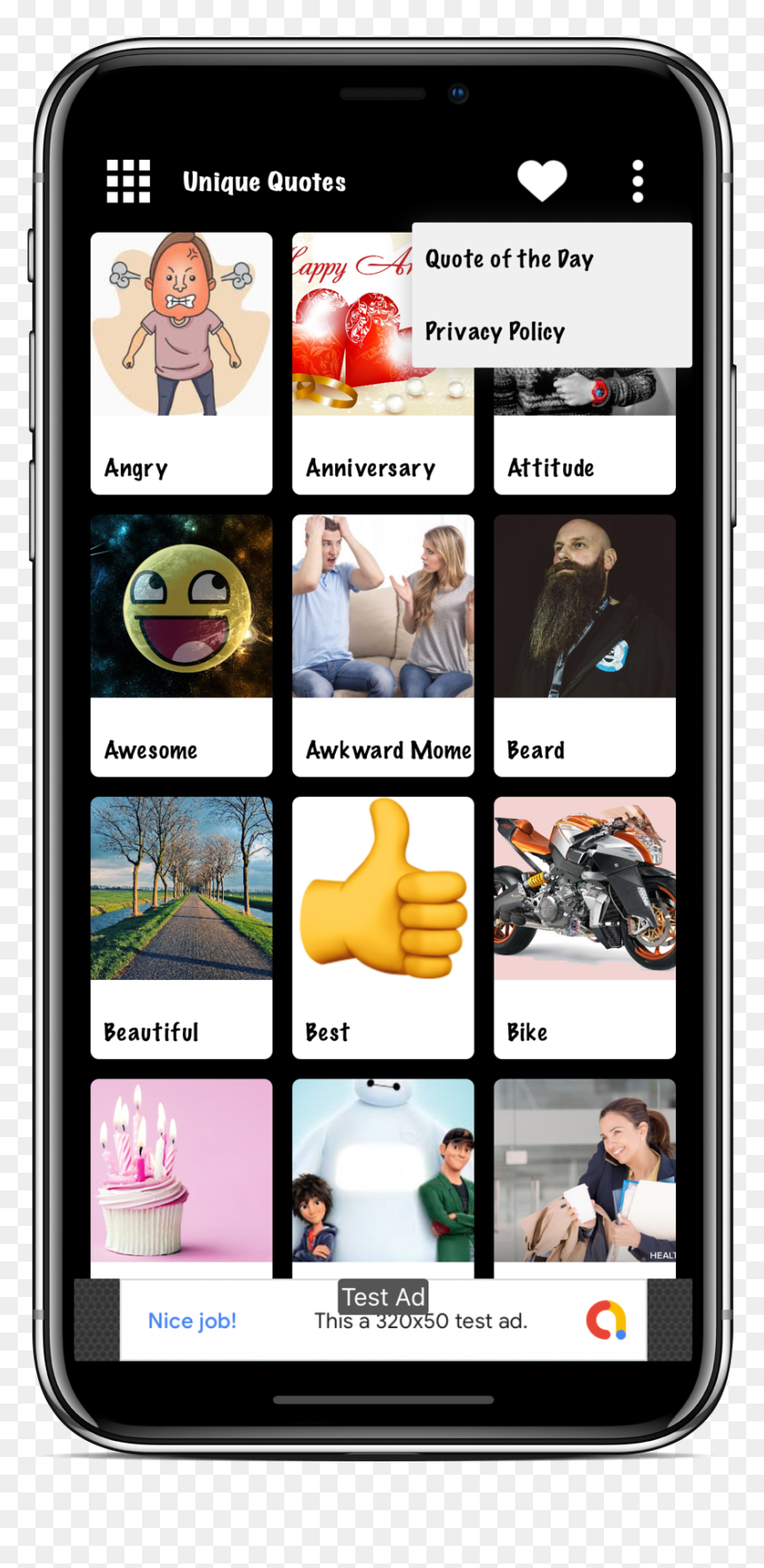 Feature Phone, HD Png Download - attitude status png